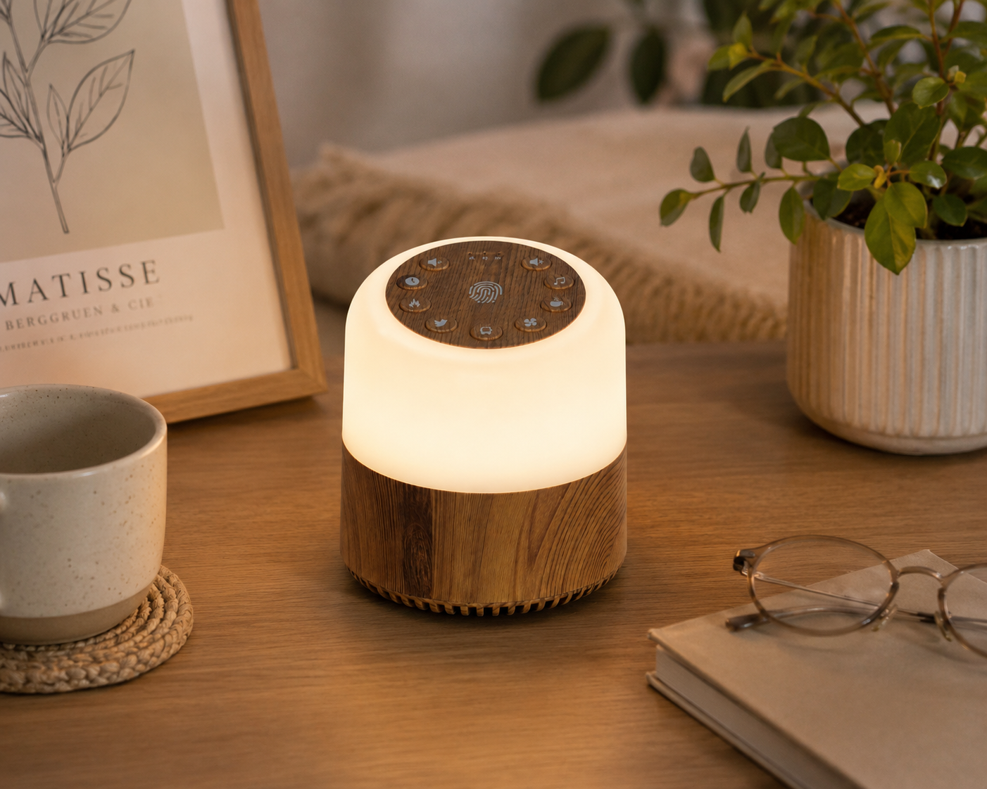 Serenity Sleep Station: 32 Sounds, 9 Light Colors, Timer