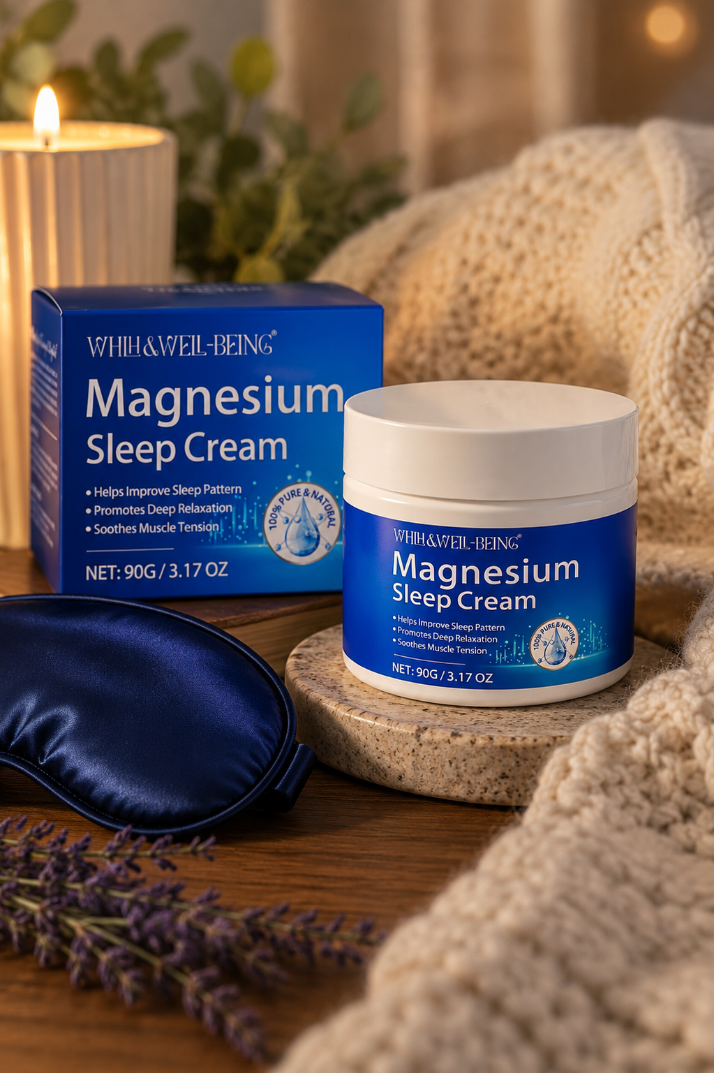 Magnesium Bliss Foot Cream — Soothing 2-Pack