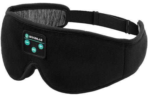 Boodlab Bluetooth Sleep Mask with Wireless Headphones