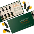Livedrops 24/7 Essential Oil Blends Mini Collection Set: Energized Balanced Relaxed & Sleep Good. Crafted in France. Pure&Natural. Aromatherapy. Apply on Skin or Diffuser. 4x3ml