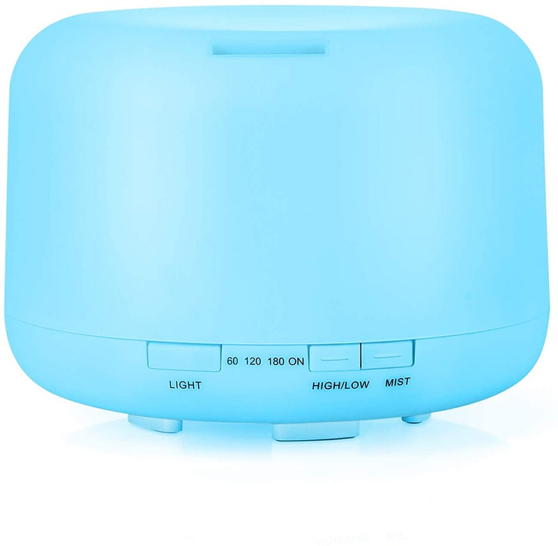 Multi-Color Ultrasonic Aromatherapy Diffuser with Remote