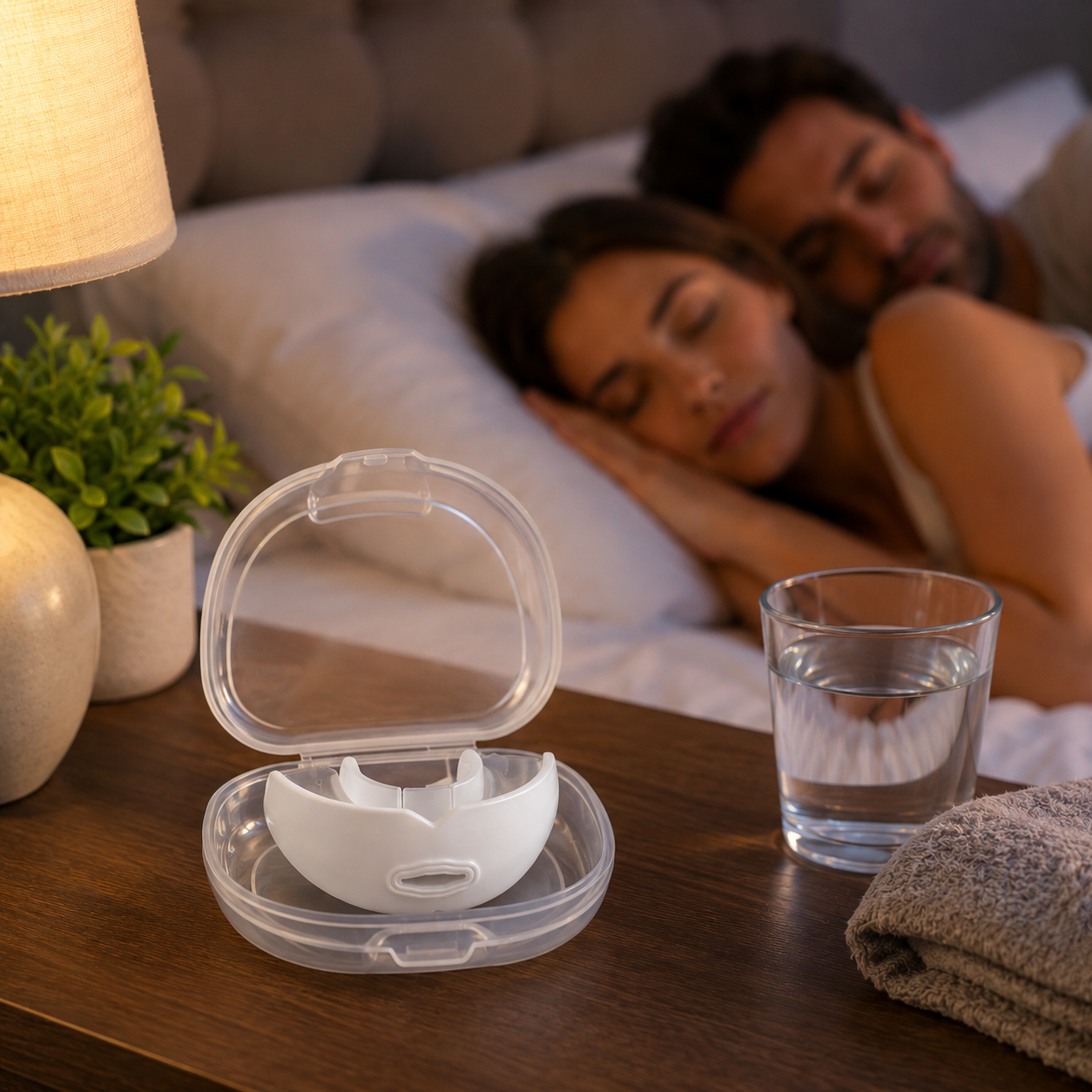 Anti-Snoring Mouthpiece Guard | Jaw Repositioning Sleep Aid