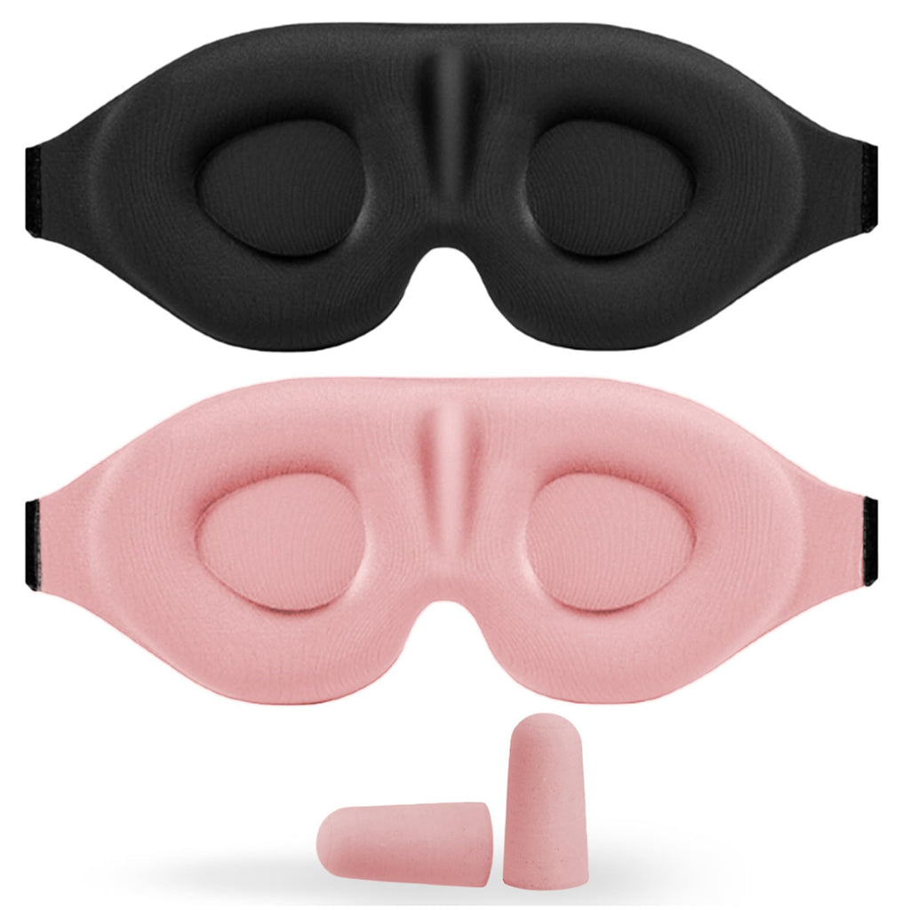 SilkNest Dual Silk Sleep Mask Set