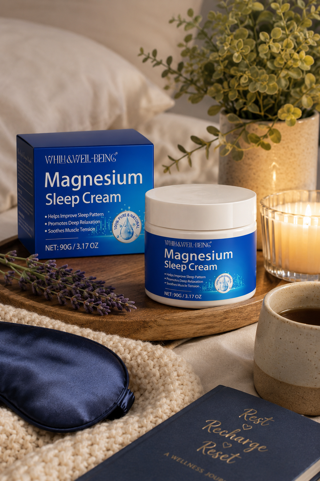 Magnesium Bliss Foot Cream — Soothing 2-Pack