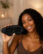 Total Blackout 3D Sleep Mask | Ultra-Light Contoured Eye Mask for Deep Sleep