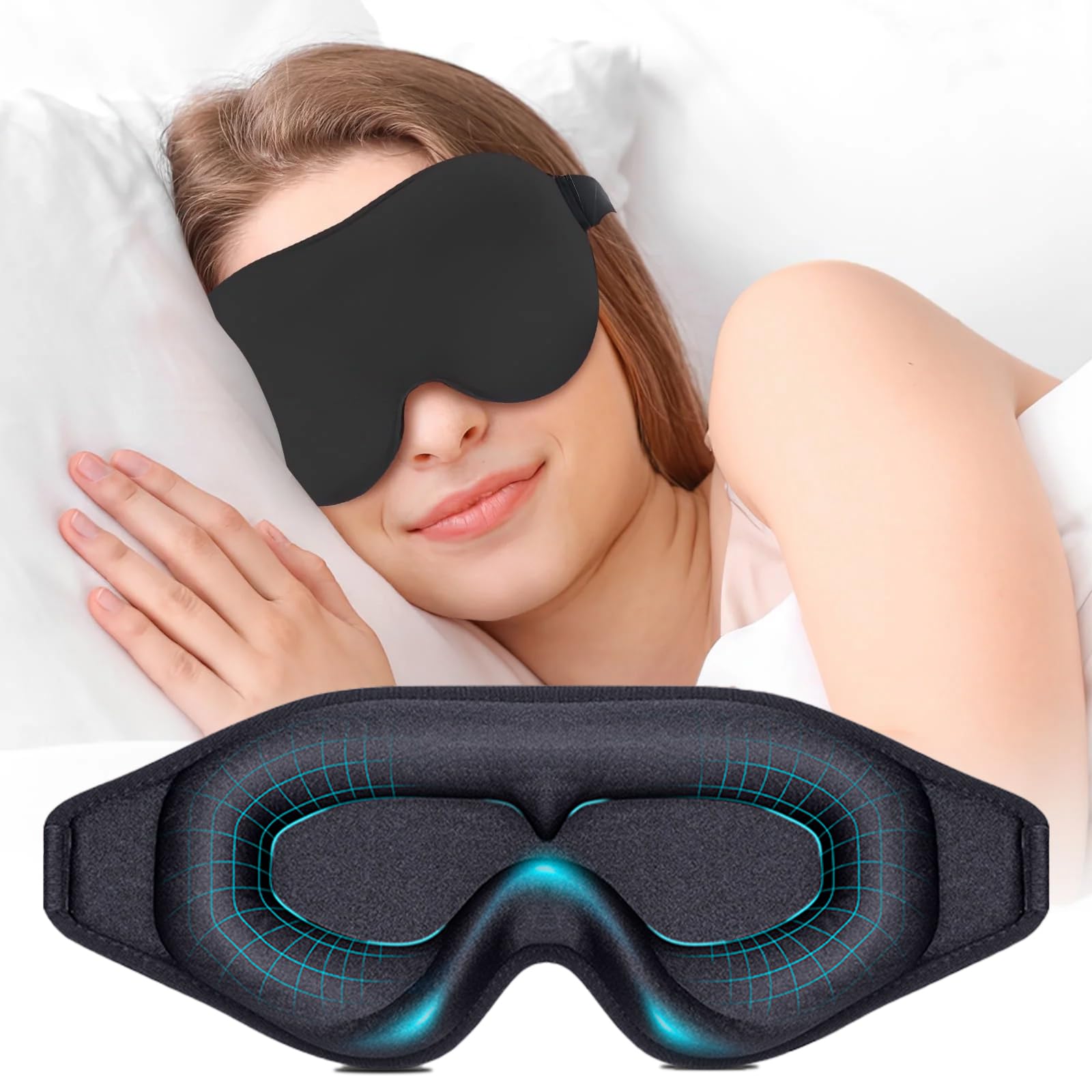 SleepEase 3D Blackout Eye Mask