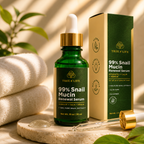 Snail Mucin Hydration Serum | 99% Pure Extract with Aloe & Cucumber 1 fl oz