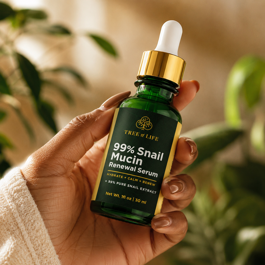 Snail Mucin Hydration Serum | 99% Pure Extract with Aloe & Cucumber 1 fl oz