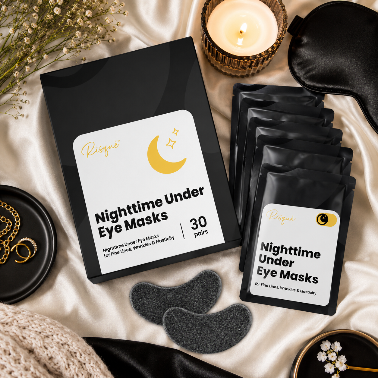 Retinol Under Eye Patches | Dark Circles, Puffiness & Fine Lines — 30 Pairs