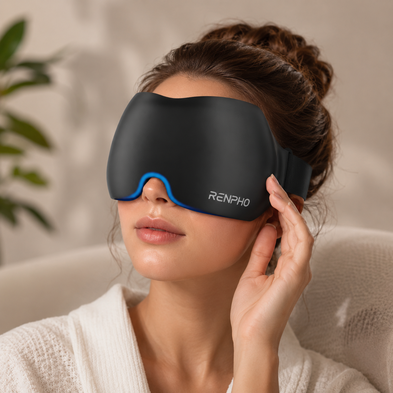 Migraine Relief Hat — 360° Cold & Hot Therapy, Light-Blocking, FSA/HSA Eligible