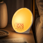 Sunrise Alarm Clock with FM Radio, Dual Alarms & Sleep Sounds