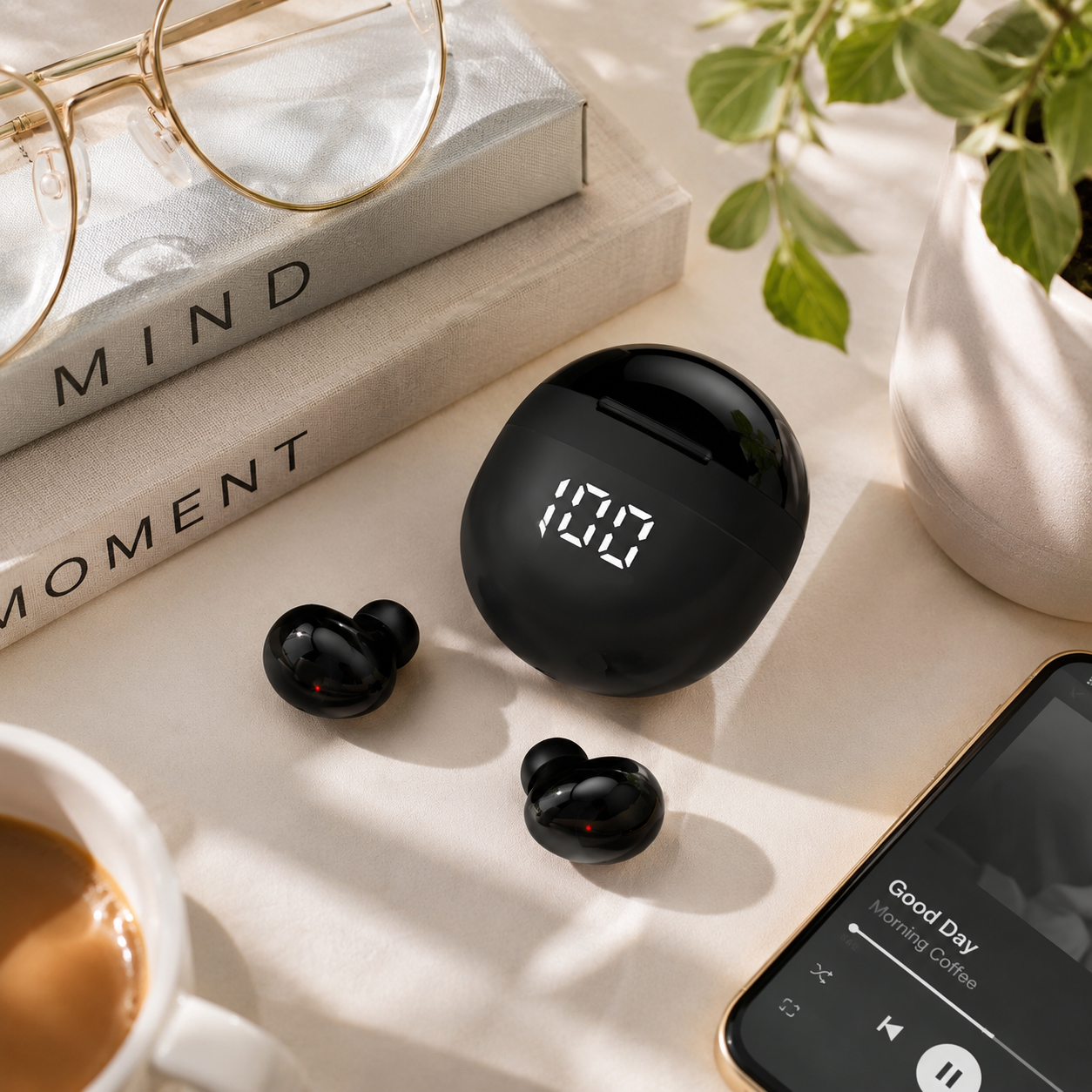 SilentNight Mini Sleep Earbuds – Ultra-Lightweight Wireless Earbuds for Side Sleepers