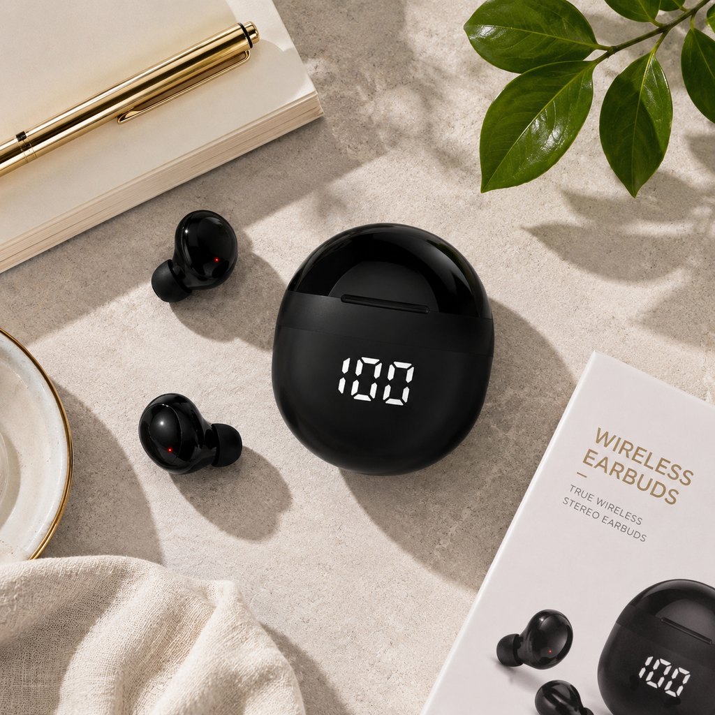 SilentNight Mini Sleep Earbuds – Ultra-Lightweight Wireless Earbuds for Side Sleepers