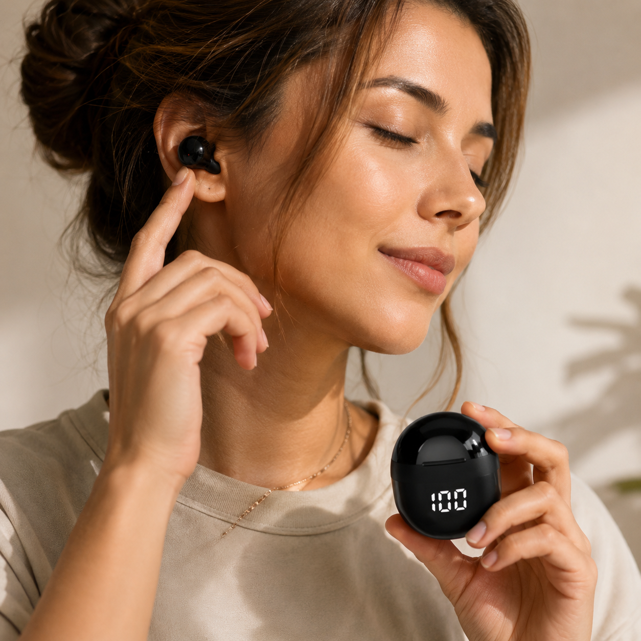 SilentNight Mini Sleep Earbuds – Ultra-Lightweight Wireless Earbuds for Side Sleepers