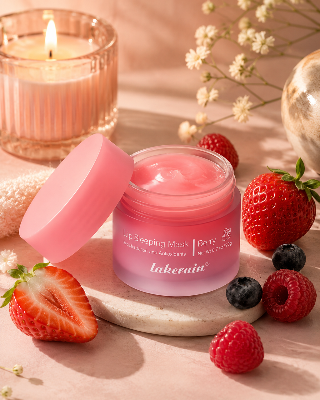 Overnight Lip Nourishing Mask — Berry | Deep Hydration While You Sleep