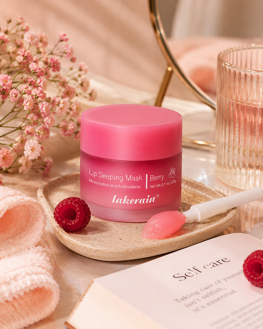 Overnight Lip Nourishing Mask — Berry | Deep Hydration While You Sleep