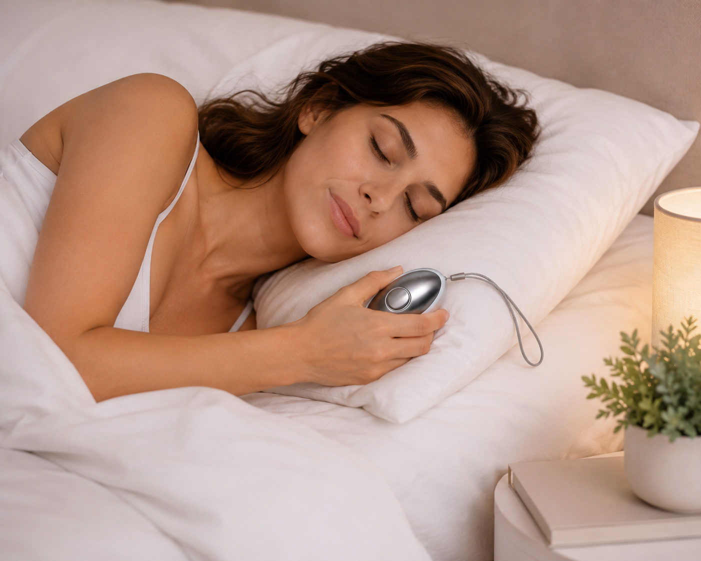 Micro-Current Sleep Aid Device — Dual Mode for Deep Sleep & Daytime Focus