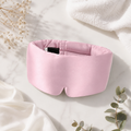 100% Mulberry Silk Sleep Mask – Total Blackout for Deep, Restful Sleep