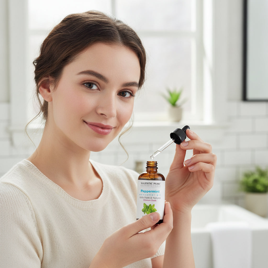 Pure Bliss USDA Essential Oil (3.4 Fl Oz Peppermint)