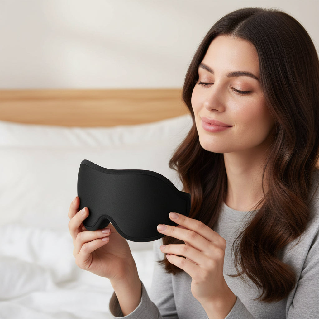 DreamLux Contoured Sleep Mask with Zero Eye Pressure