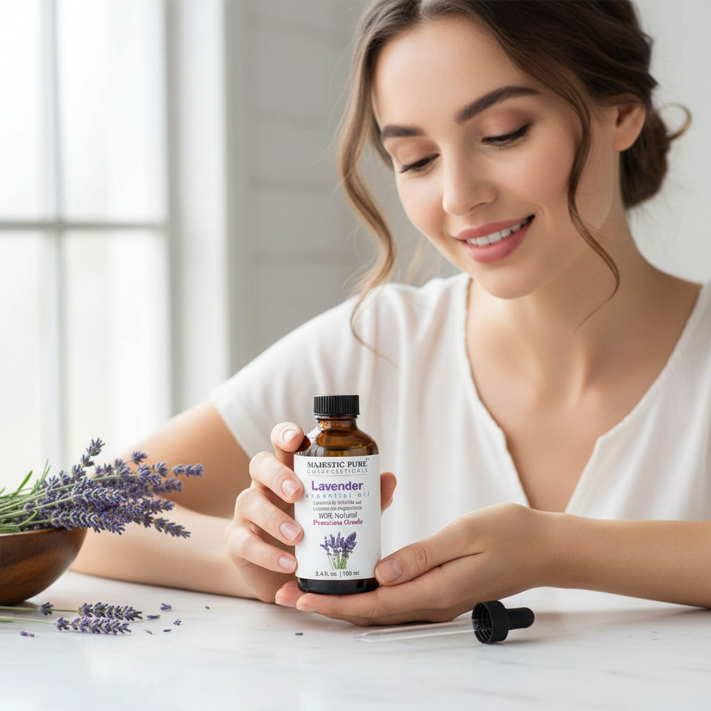 Pure Bliss Lavender Essential Oil USDA Certified (3.4 oz)
