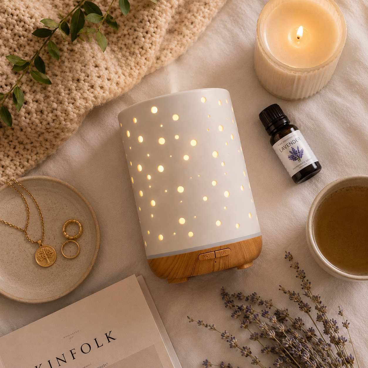 InnoGear Ceramic Stone Aromatherapy Diffuser | 150ml
