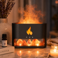 YALEDI 3-in-1 Himalayan Salt Diffuser | Flame Light, Aromatherapy & Humidifier