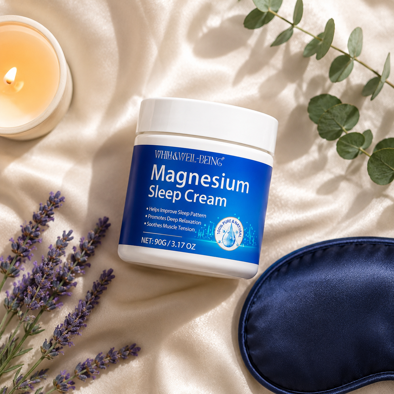 Magnesium Bliss Foot Cream — Soothing 2-Pack