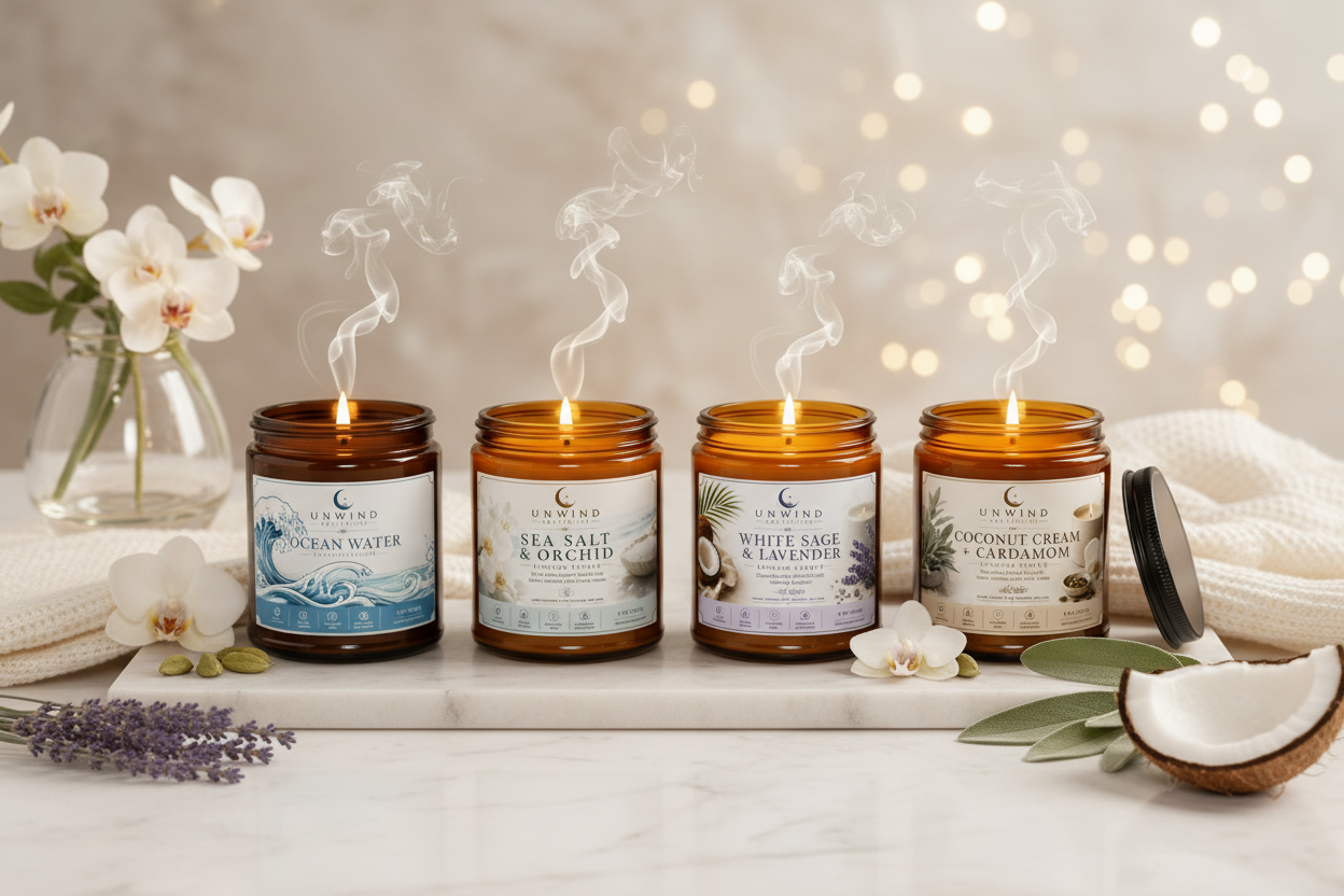 Candle Collection Slide