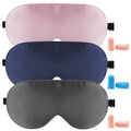 Silk Sleep Mask Trio with Comfort Strap