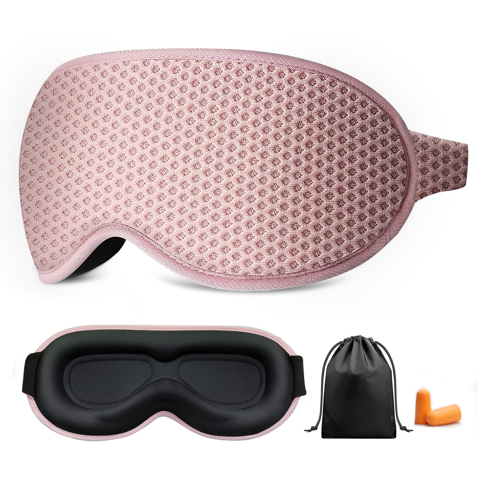 100% Blackout Contoured Sleep Mask