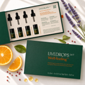 Essential Oil Blends Mini Set — Energize, Balance, Relax & Sleep | Crafted in France, 4x3ml