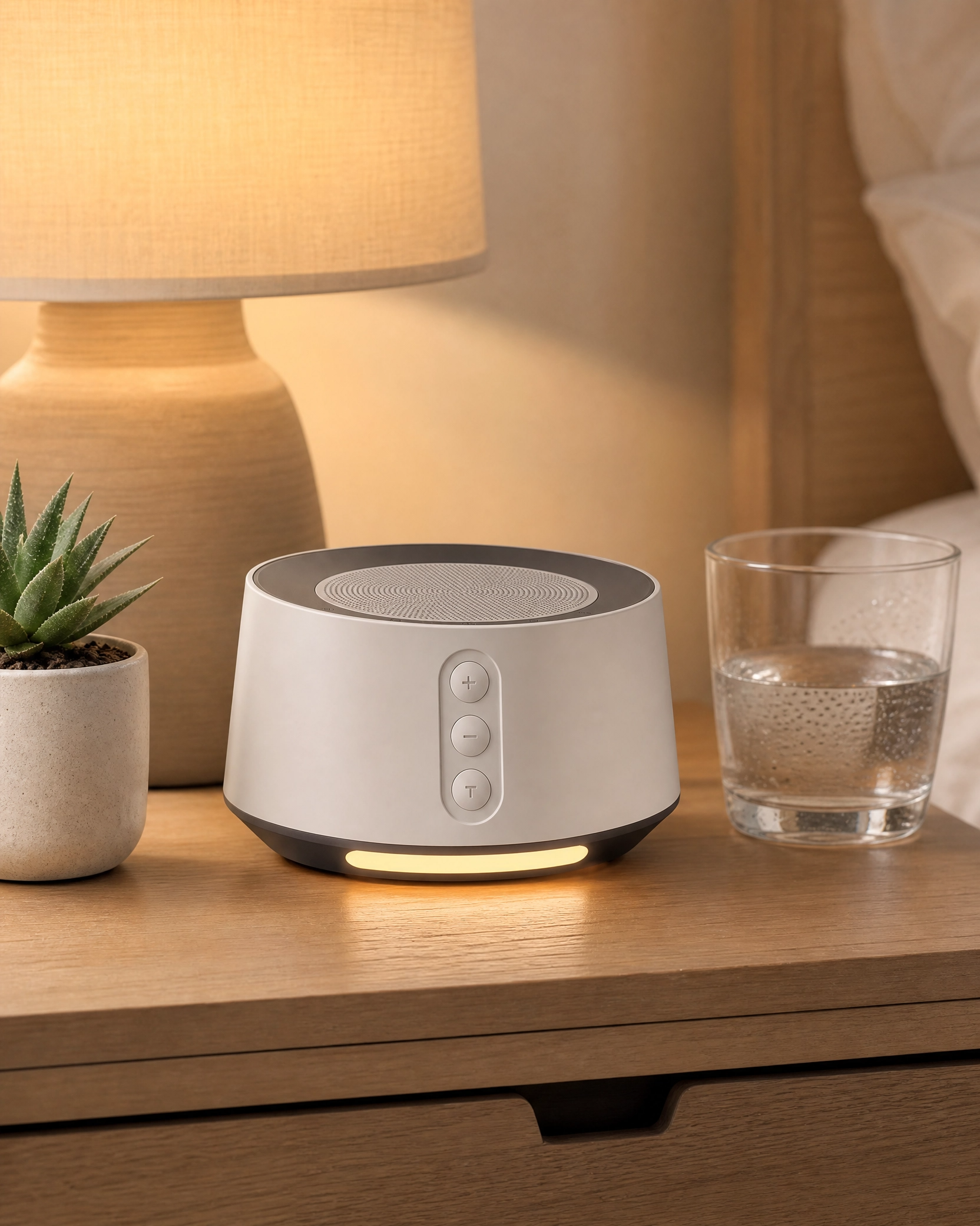 Fitniv DreamScape White Noise Sound Machine with Night Light