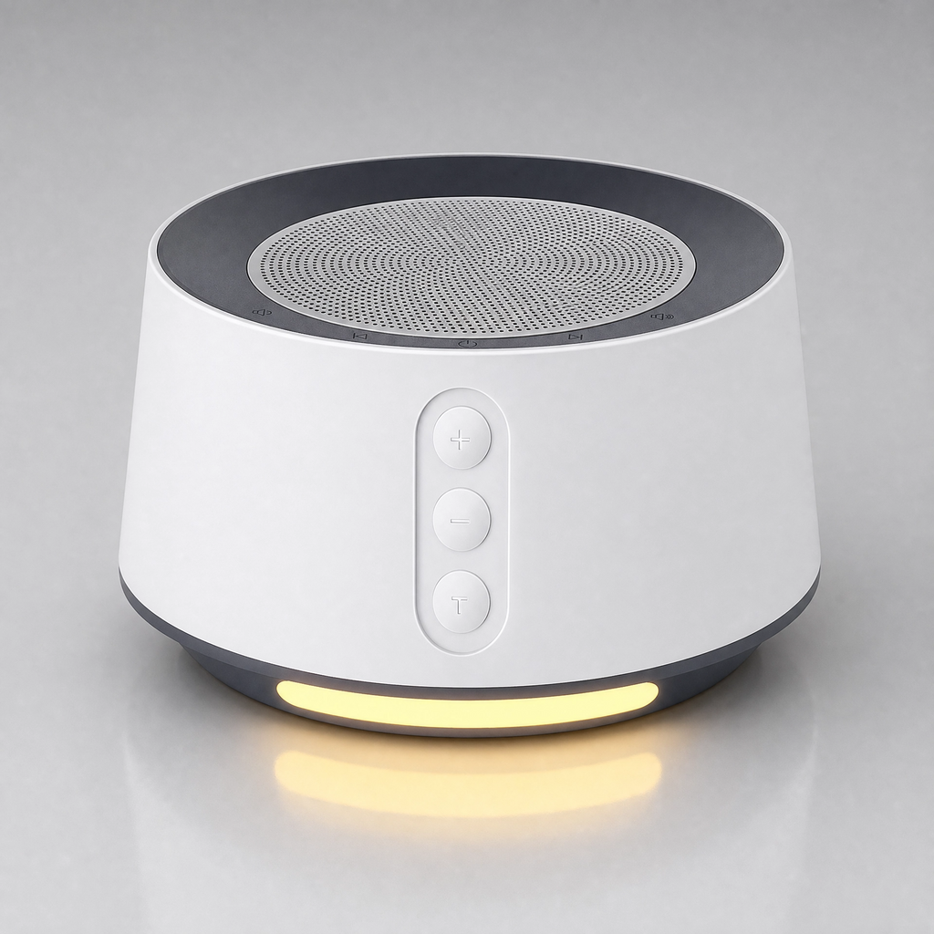 Fitniv DreamScape White Noise Sound Machine with Night Light
