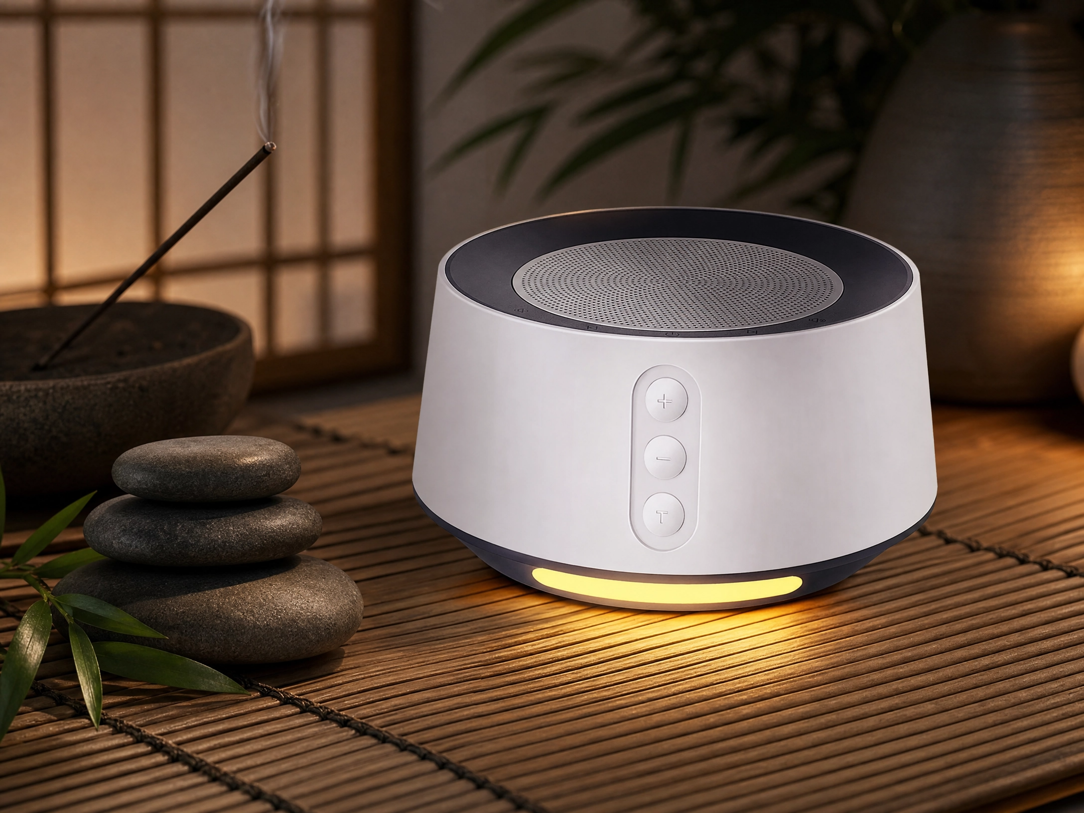 Fitniv DreamScape White Noise Sound Machine with Night Light